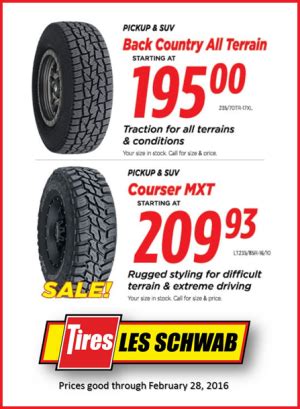 les schwab truck tires